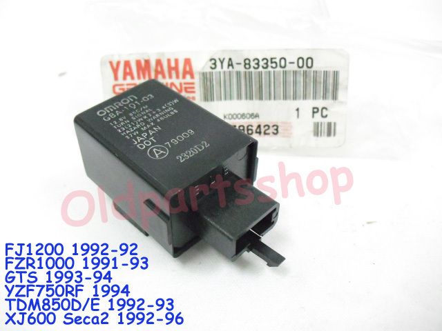 Yamaha YZF750 XJ650 FJ1200 FZR100 Flasher Relay NOS 3YA  