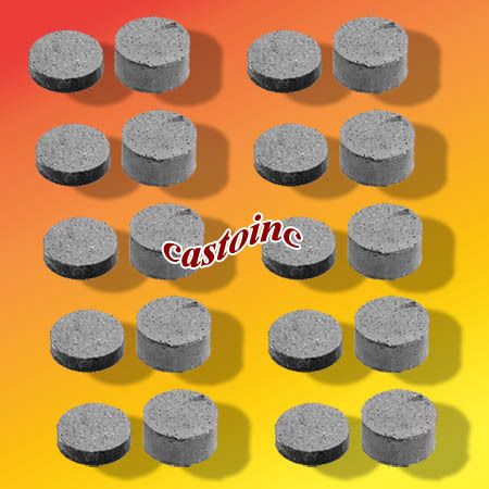 Brake Pads for MiniBike or Go Cart 10 Pairs of Pucks  