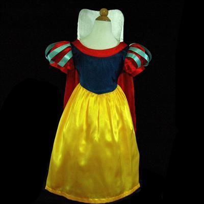 5188UFR3 Easter Snow White Princess Girls Dress Sz 3 4Y  