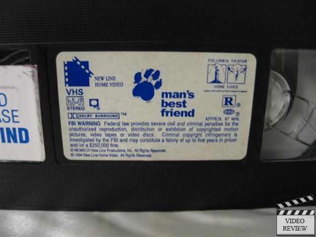 Mans Best Friend VHS Ally Sheedy, Lance Henriksen  