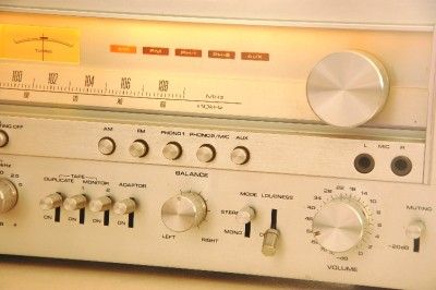 Classic PIONEER SX 1050 stereo receiver Works Nice Shape Look 