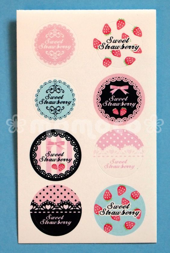 Sweet Strawberry Lolita & Lace Letter Set ~ Victorian Style Japanese 