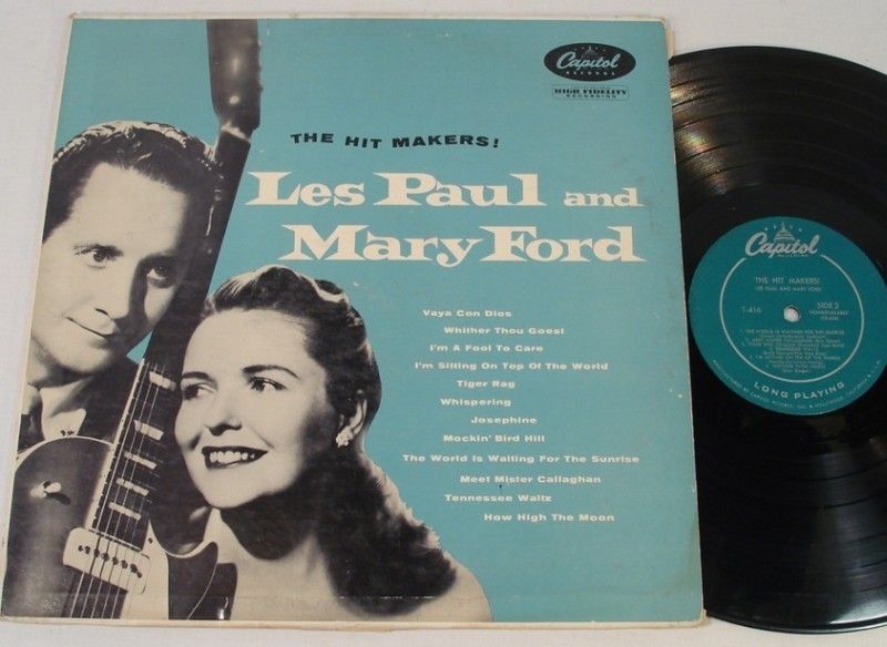 LES PAUL & MARY FORD The Hit Makers 1953 12 mono LP  