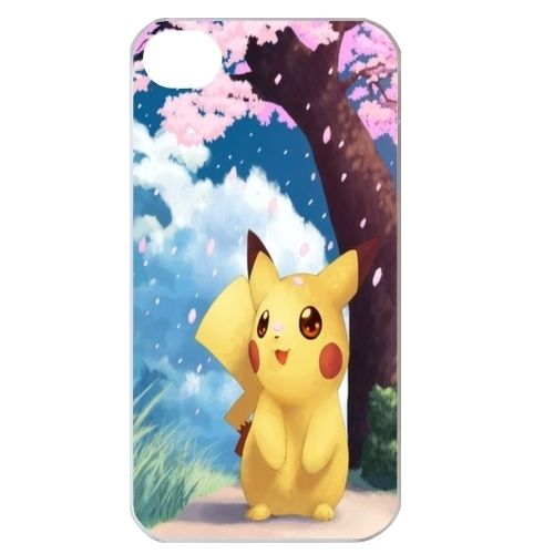NEW Pokemon Pikachu 1 Image in iPhone 4 or 4S Hard Plastic Case Cover 