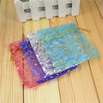 Wholesale Lot 100pcs Mixed Color Wedding Silk Gift Jewelry Bag 2 
