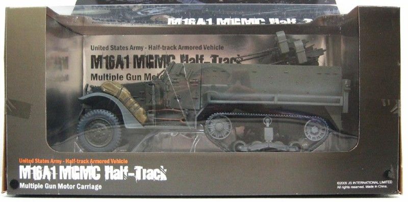 JSI 1/18 Scale WWII US M16A1 MGMC Armored Half Track  