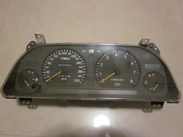 JDM TOYOTA CHASER MARK 2 JZX JZX90 TRD GAGE CLUSTER  